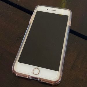 Apple iPhone 7 Plus with protective cover